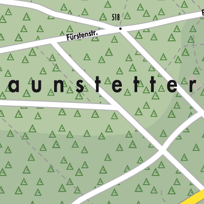 Stadtplan Haunstetter Forst