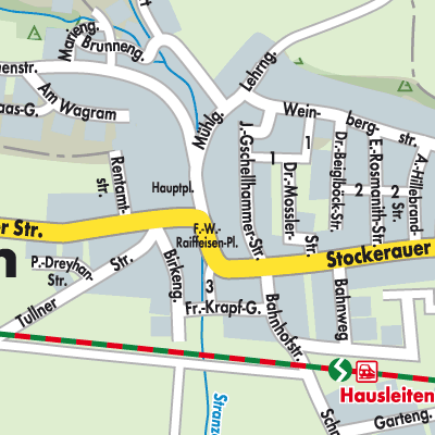 Stadtplan Hausleiten