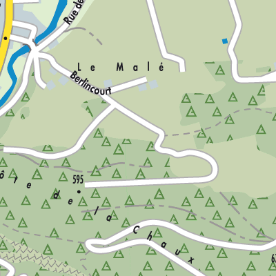 Stadtplan Haute-Sorne