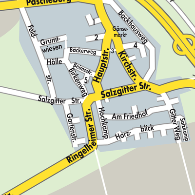 Stadtplan Haverlah