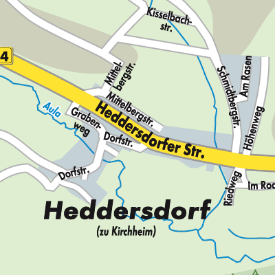 Stadtplan Heddersdorf