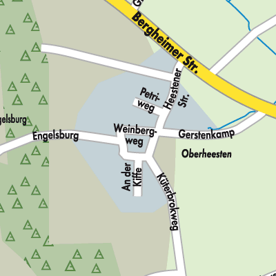 Stadtplan Heesten