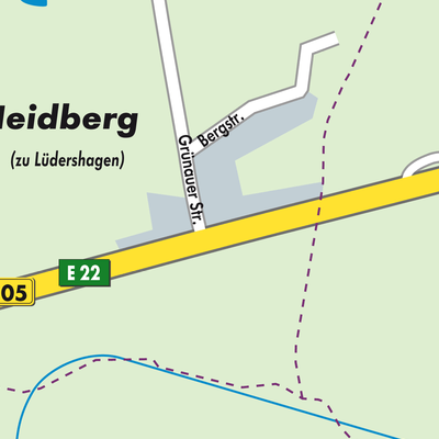 Stadtplan Heidberg