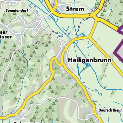 Übersichtsplan Heiligenbrunn