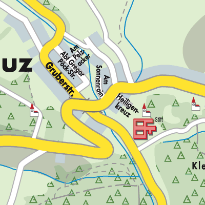 Stadtplan Heiligenkreuz