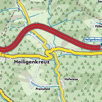 Übersichtsplan Heiligenkreuz