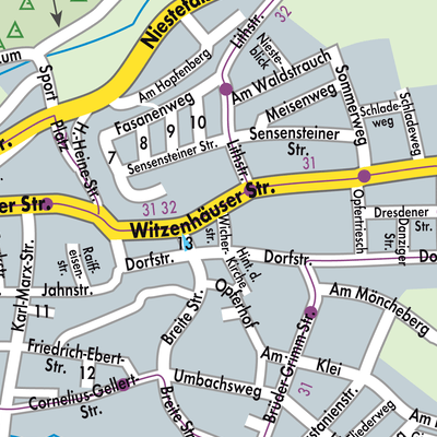 Stadtplan Heiligenrode