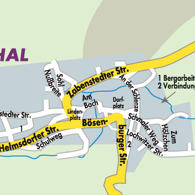 Stadtplan Heiligenthal