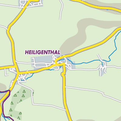 Übersichtsplan Heiligenthal