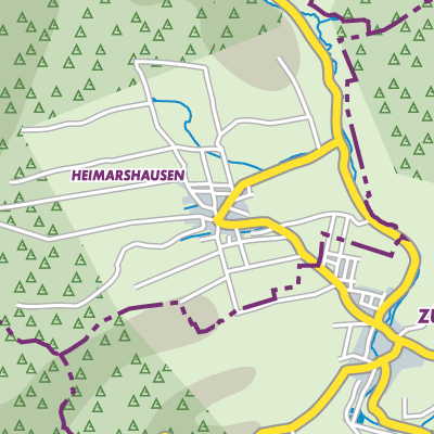 Übersichtsplan Heimarshausen