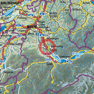 Landkarte Heimberg