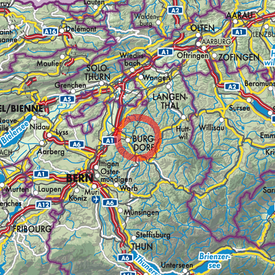 Landkarte Heimiswil