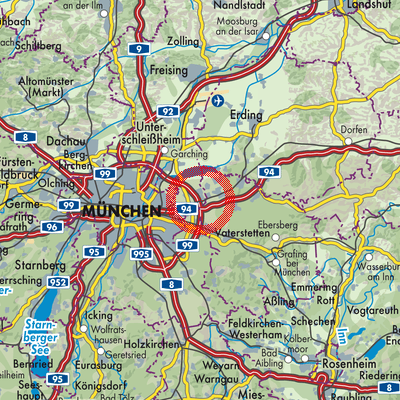 Landkarte Heimstetten
