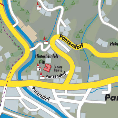 Stadtplan Heinfels