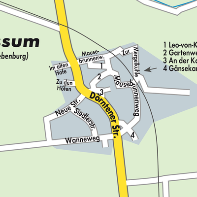 Stadtplan Heißum