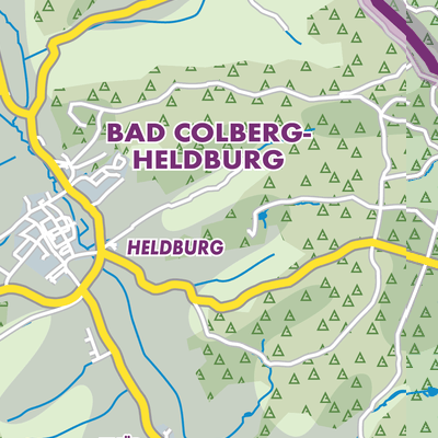 Übersichtsplan Heldburg
