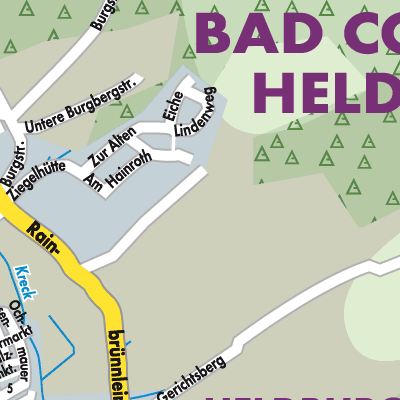 Stadtplan Heldburger Unterland