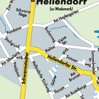 Stadtplan Hellendorf