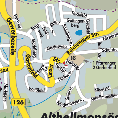 Stadtplan Hellmonsödt