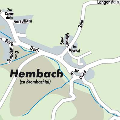 Stadtplan Hembach