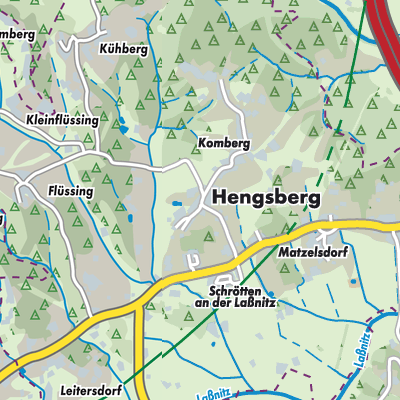 Übersichtsplan Hengsberg