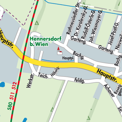 Stadtplan Hennersdorf