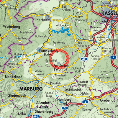 Landkarte Herbelhausen