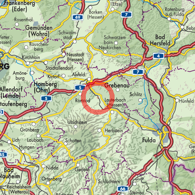 Landkarte Hergersdorf
