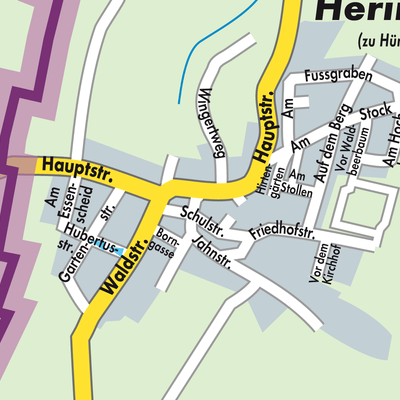 Stadtplan Heringen