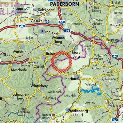 Landkarte Heringhausen