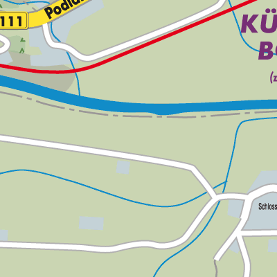 Stadtplan Hermagor-Pressegger See