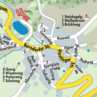 Stadtplan Hernstein