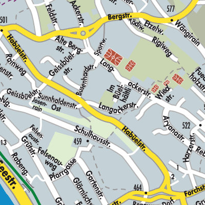 Stadtplan Herrliberg