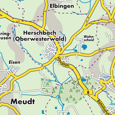 Übersichtsplan Herschbach