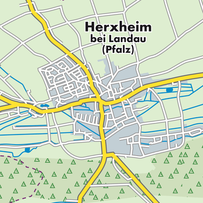 Übersichtsplan Herxheim