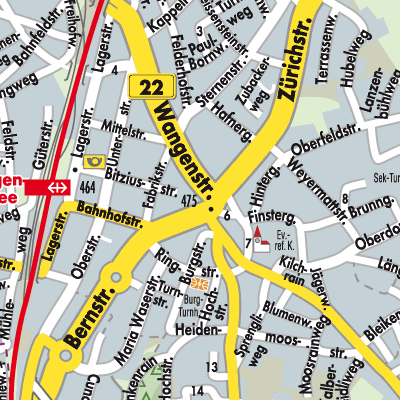 Stadtplan Herzogenbuchsee