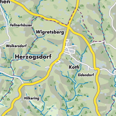 Übersichtsplan Herzogsdorf