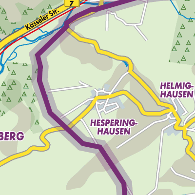 Übersichtsplan Hesperinghausen