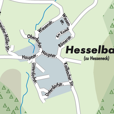 Stadtplan Hesselbach