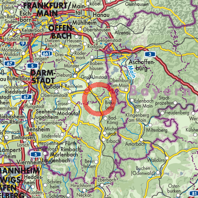 Landkarte Hetschbach