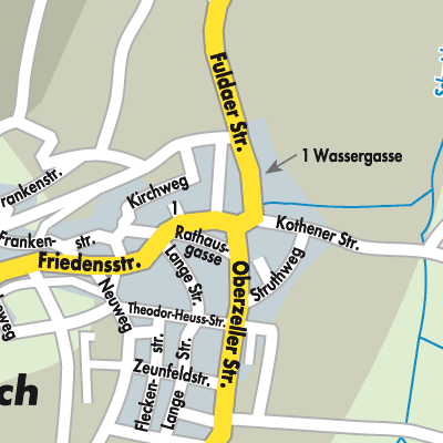Stadtplan Heubach