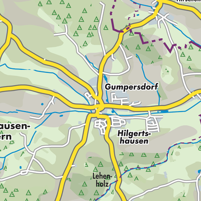 Übersichtsplan Hilgertshausen