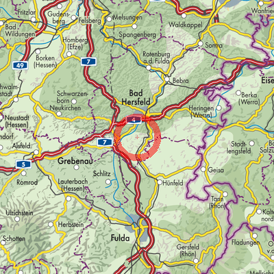 Landkarte Hilperhausen