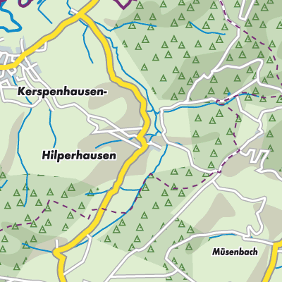 Übersichtsplan Hilperhausen
