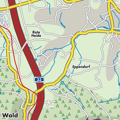 Übersichtsplan Hilter