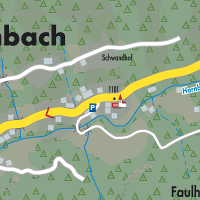Stadtplan Hinterhornbach