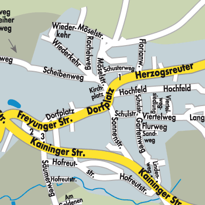 Stadtplan Hinterschmiding