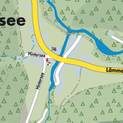 Stadtplan Hintersee