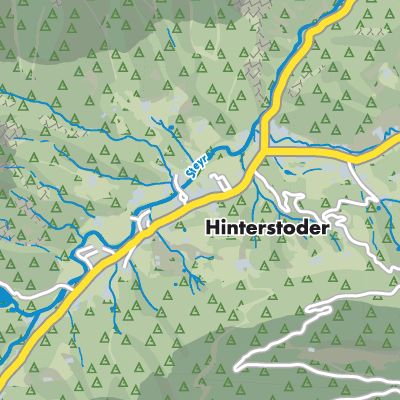 Übersichtsplan Hinterstoder