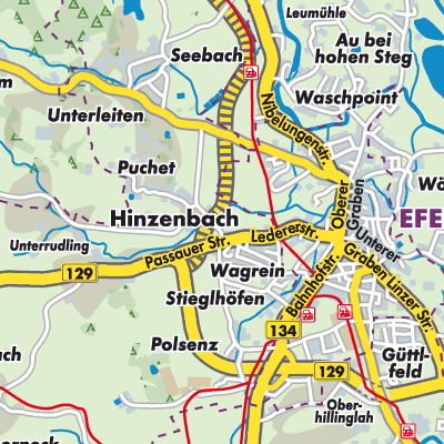 Übersichtsplan Hinzenbach